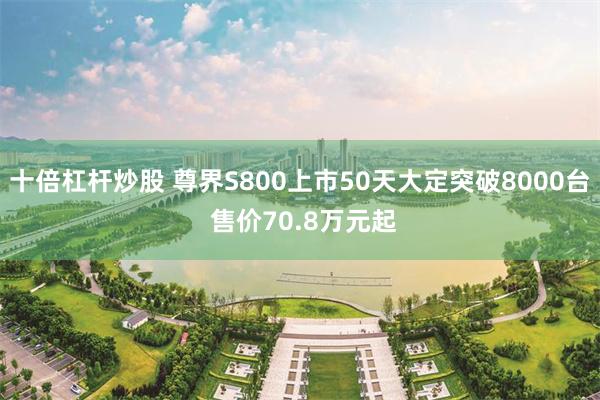 十倍杠杆炒股 尊界S800上市50天大定突破8000台 售价70.8万元起