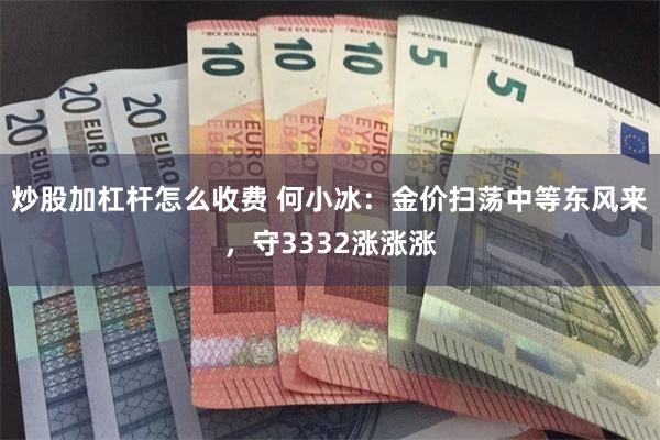 炒股加杠杆怎么收费 何小冰：金价扫荡中等东风来，守3332涨涨涨
