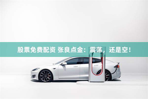 股票免费配资 张良点金：震荡，还是空！