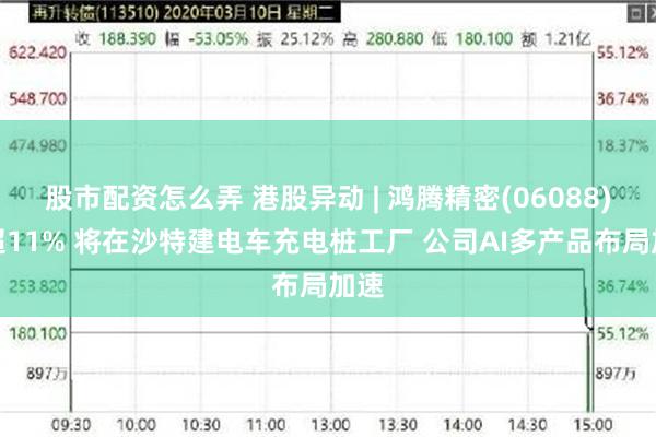 股市配资怎么弄 港股异动 | 鸿腾精密(06088)涨超11% 将在沙特建电车充电桩工厂 公司AI多产品布局加速