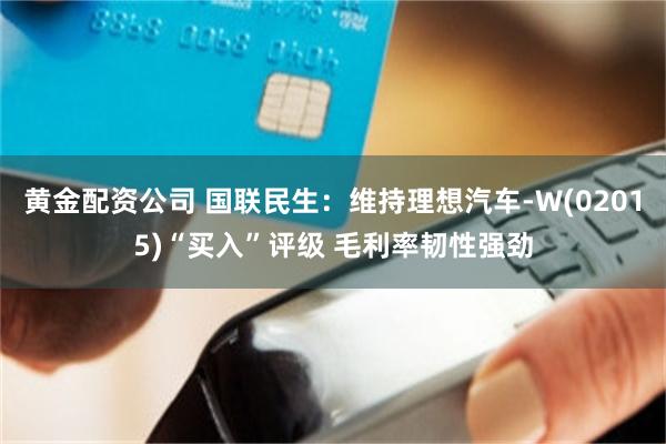 黄金配资公司 国联民生：维持理想汽车-W(02015)“买入”评级 毛利率韧性强劲