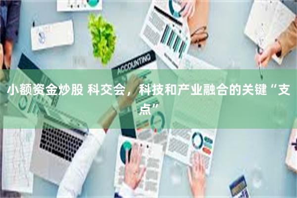小额资金炒股 科交会，科技和产业融合的关键“支点”