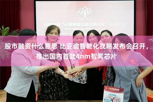 股市融资什么意思 比亚迪智能化战略发布会召开，推出国内首款4nm智驾芯片